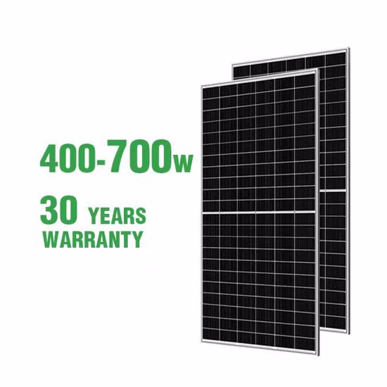 550W Half Cell High Efficiency Mono PV Module Solar Panel for Home Solar Energy System